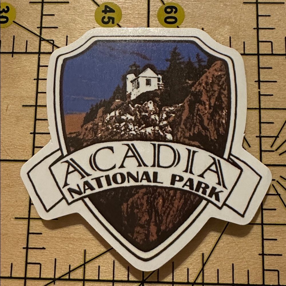 💜13/$13 +Bundle Sticker Sale | Travel Acadia National Park Waterproof Sticker